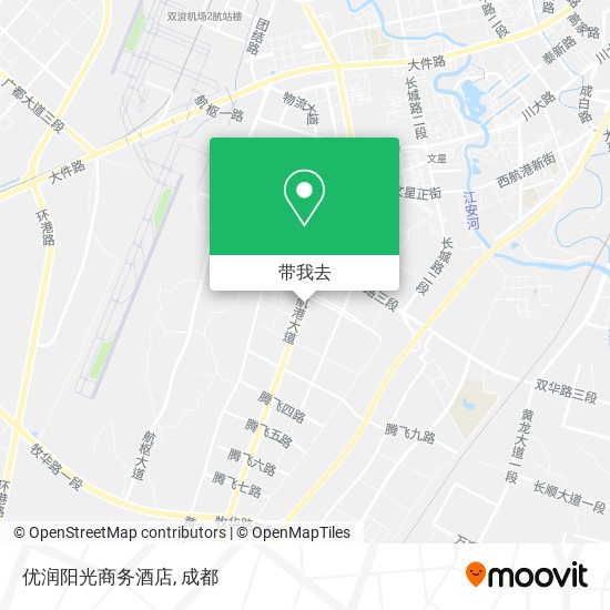 优润阳光商务酒店地图