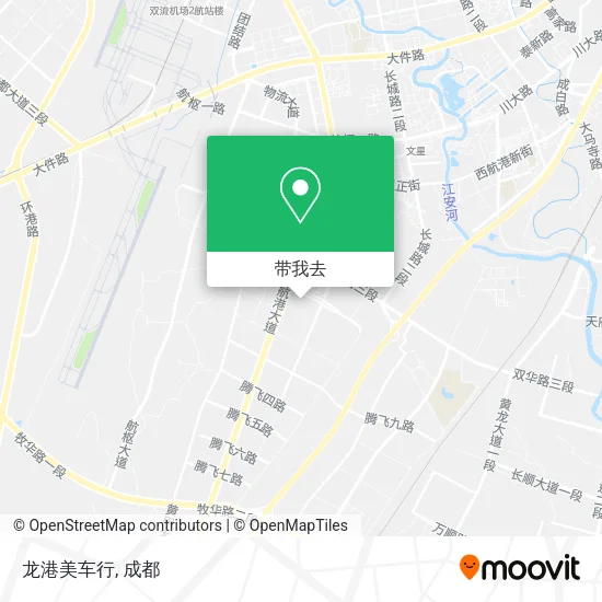 龙港美车行地图