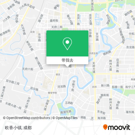 欧香小镇地图