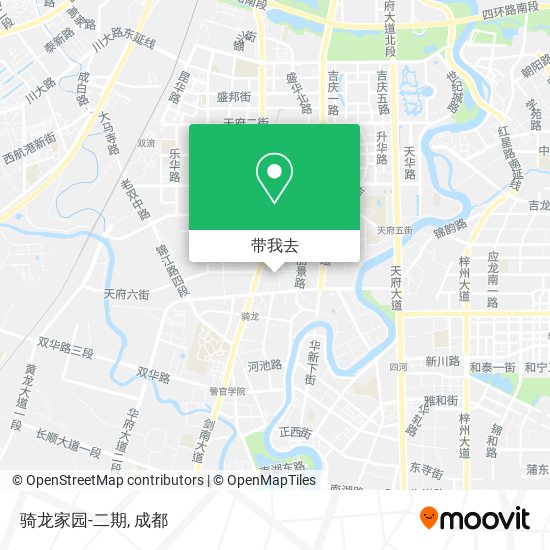 骑龙家园-二期地图