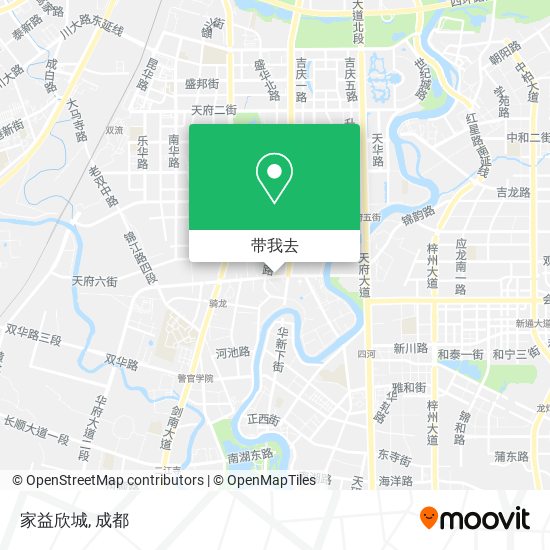 家益欣城地图