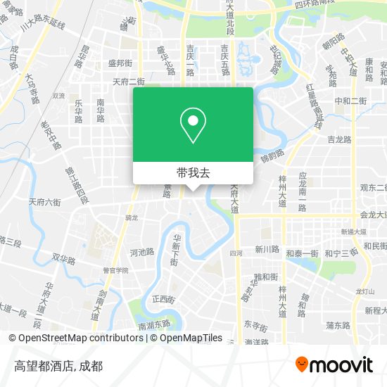 高望都酒店地图