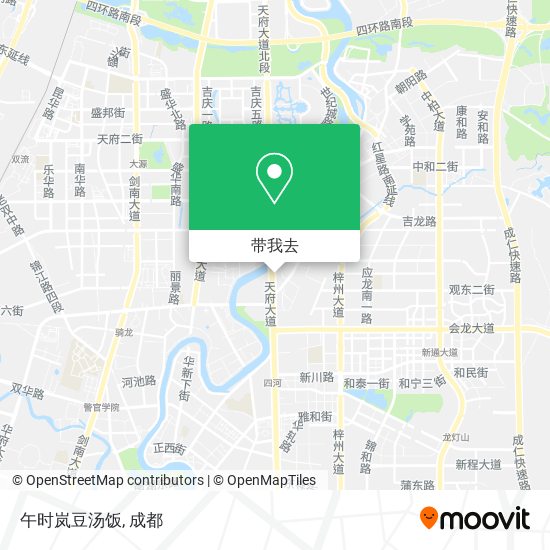 午时岚豆汤饭地图