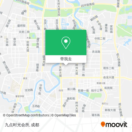 九点时光会所地图