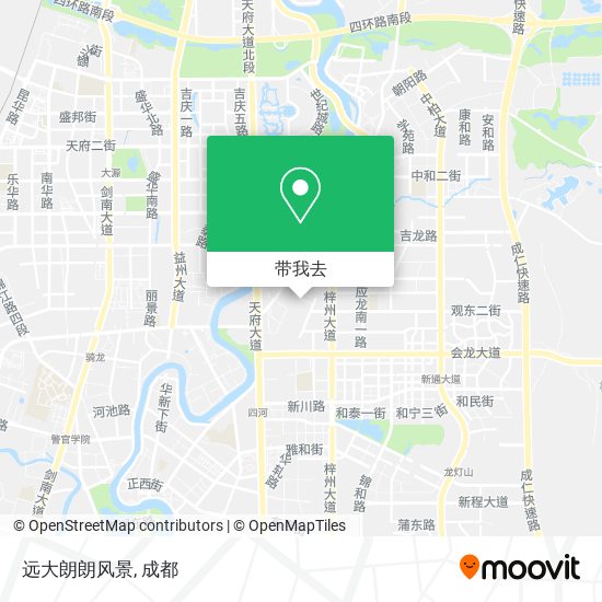 远大朗朗风景地图
