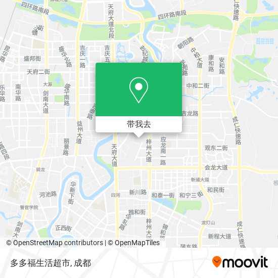 多多福生活超市地图