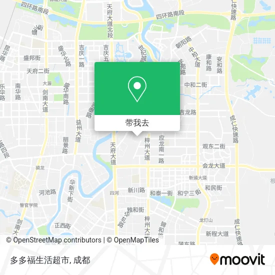 多多福生活超市地图