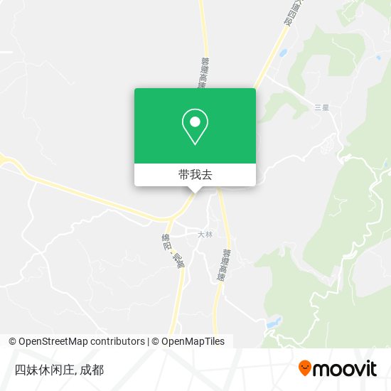 四妹休闲庄地图