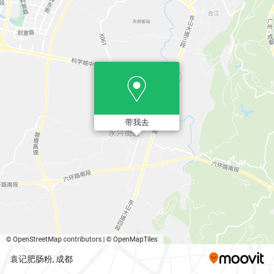 袁记肥肠粉地图