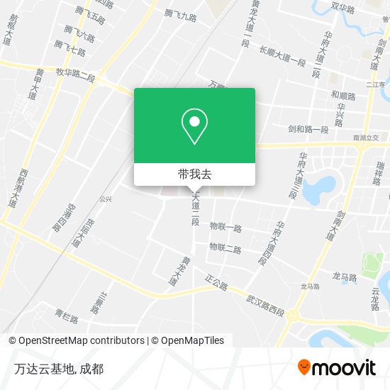 万达云基地地图