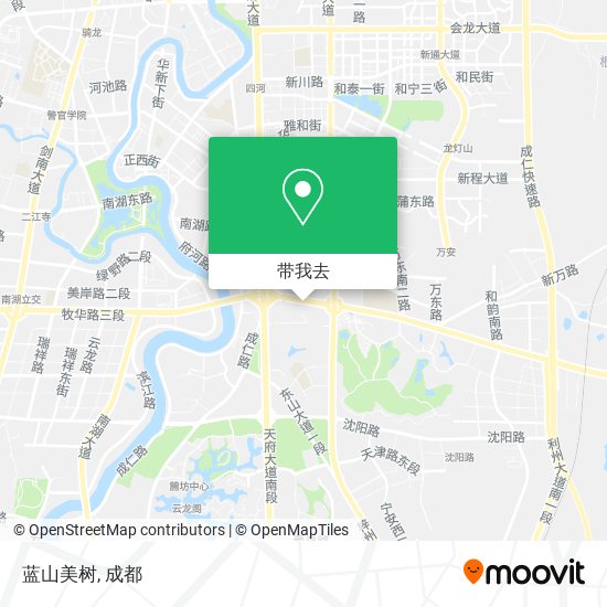蓝山美树地图