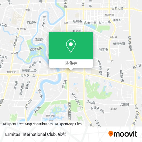Ermitas International Club地图