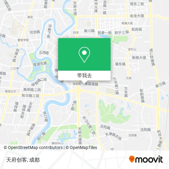 天府创客地图