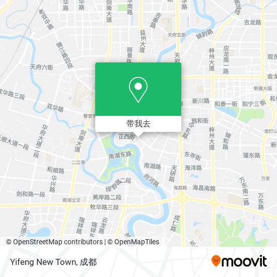 Yifeng New Town地图