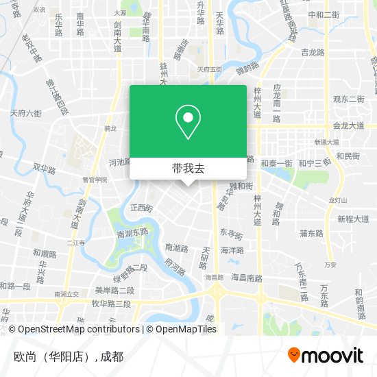 欧尚（华阳店）地图