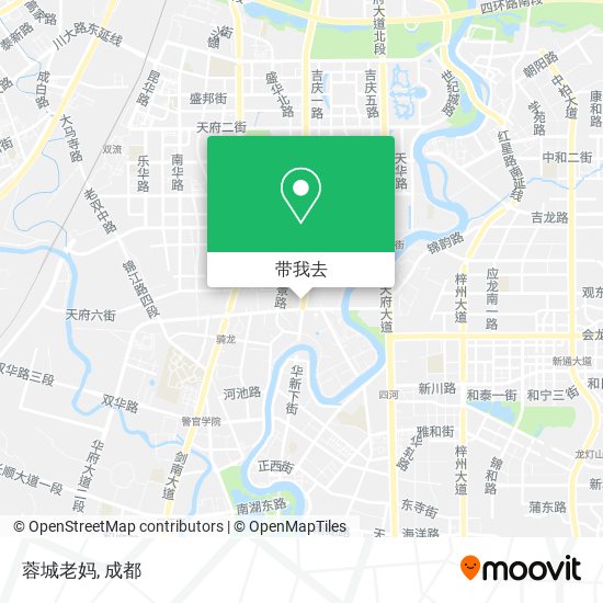 蓉城老妈地图