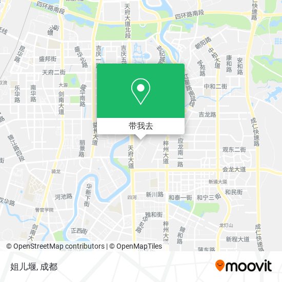 姐儿堰地图