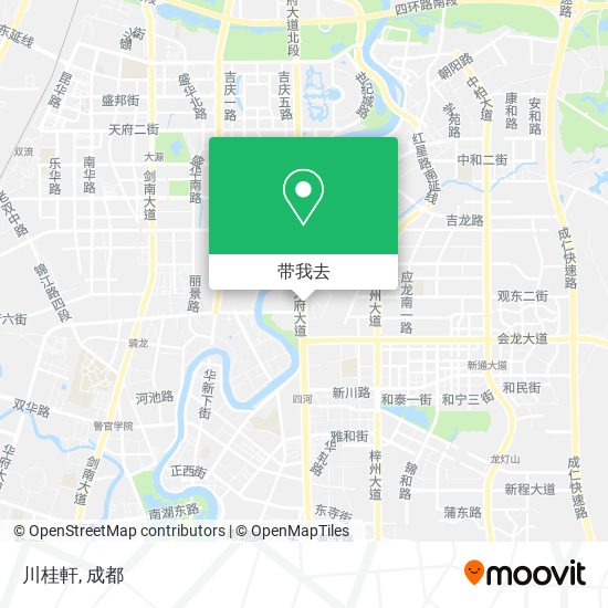 川桂軒地图