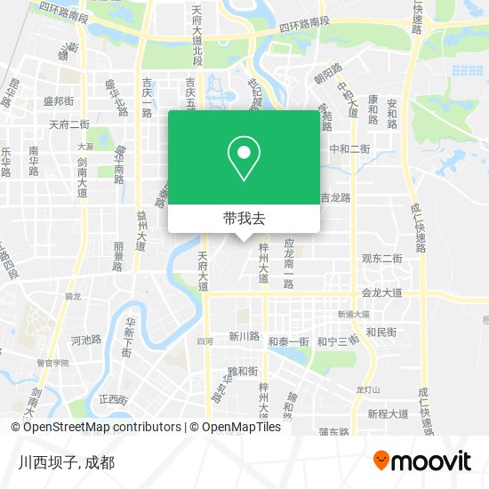 川西坝子地图