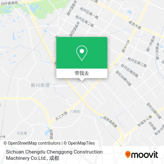Sichuan Chengdu Chenggong Construction Machinery Co.Ltd.地图