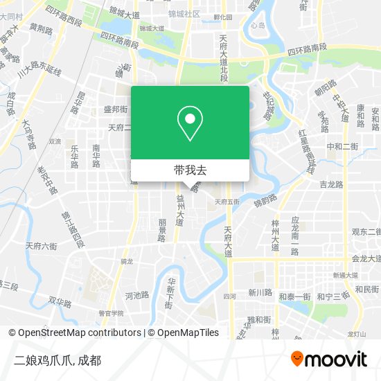 二娘鸡爪爪地图
