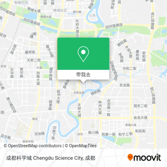 成都科学城 Chengdu Science City地图