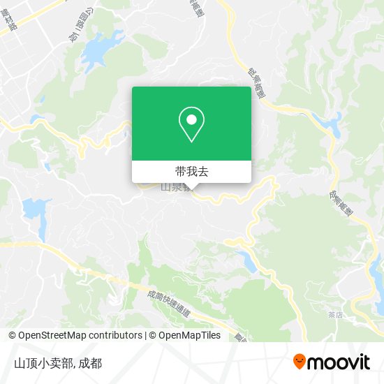 山顶小卖部地图