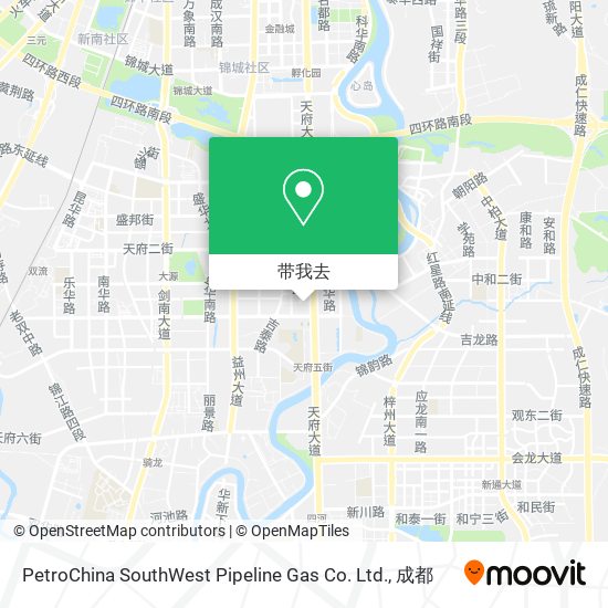 PetroChina SouthWest Pipeline Gas Co. Ltd.地图