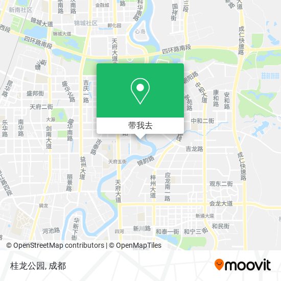桂龙公园地图