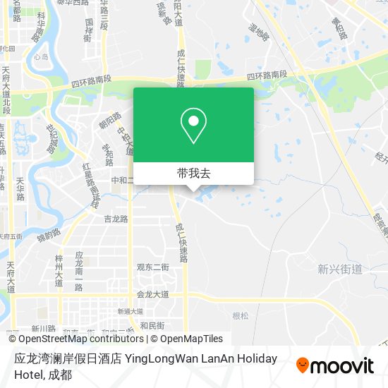 应龙湾澜岸假日酒店 YingLongWan LanAn Holiday Hotel地图