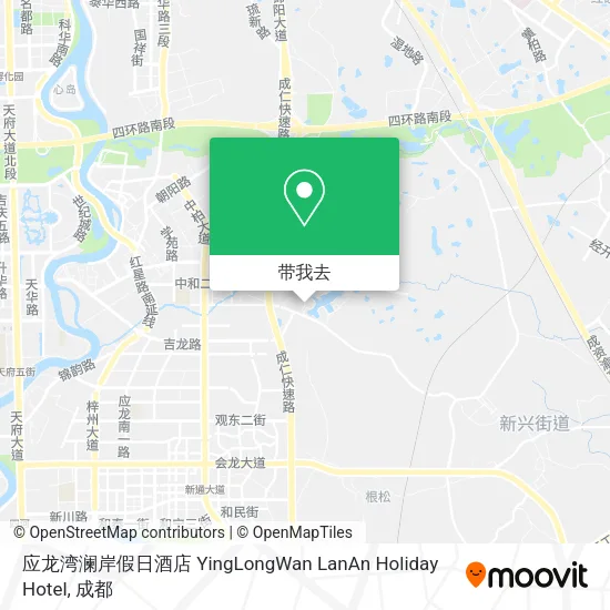应龙湾澜岸假日酒店 YingLongWan LanAn Holiday Hotel地图