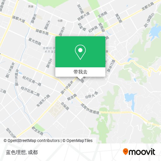 蓝色理想地图
