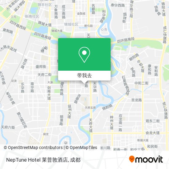 NepTune Hotel 莱普敦酒店地图