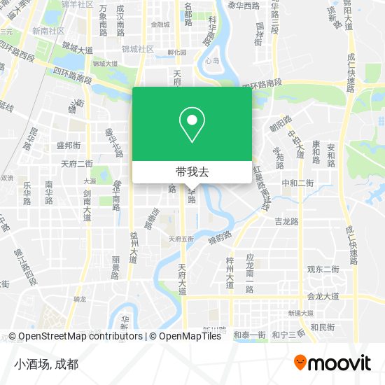小酒场地图