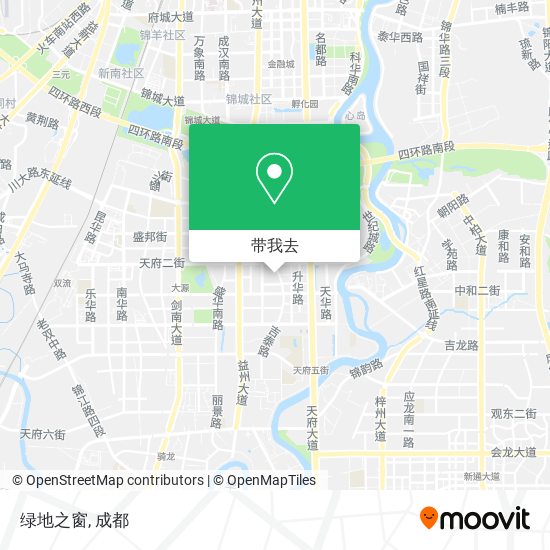 绿地之窗地图