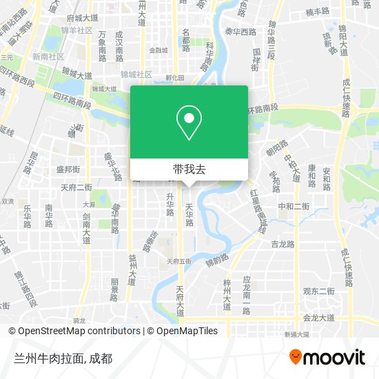 兰州牛肉拉面地图