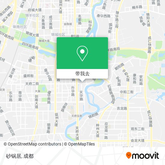 砂锅居地图