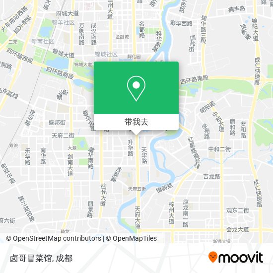 卤哥冒菜馆地图
