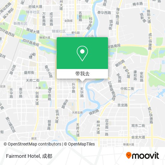 Fairmont Hotel地图
