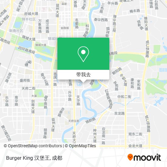 Burger King 汉堡王地图