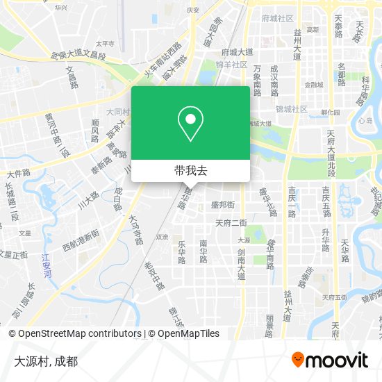 大源村地图