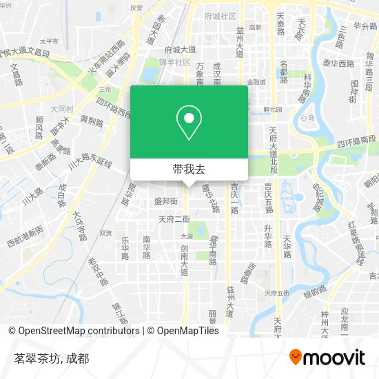 茗翠茶坊地图
