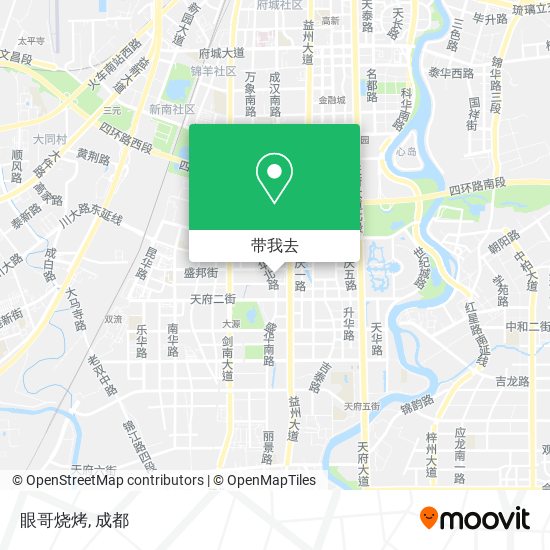 眼哥烧烤地图