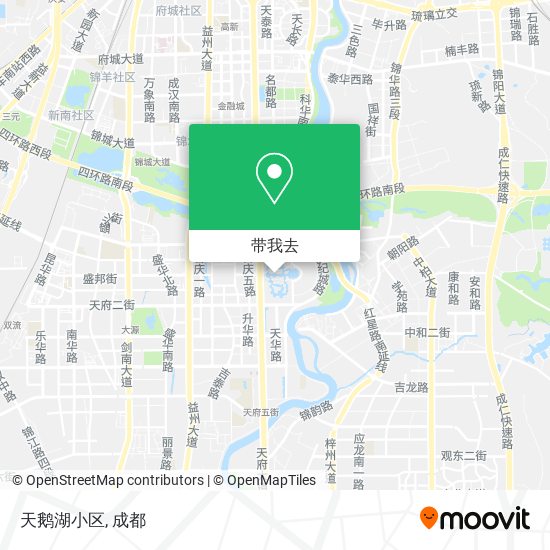 天鹅湖小区地图