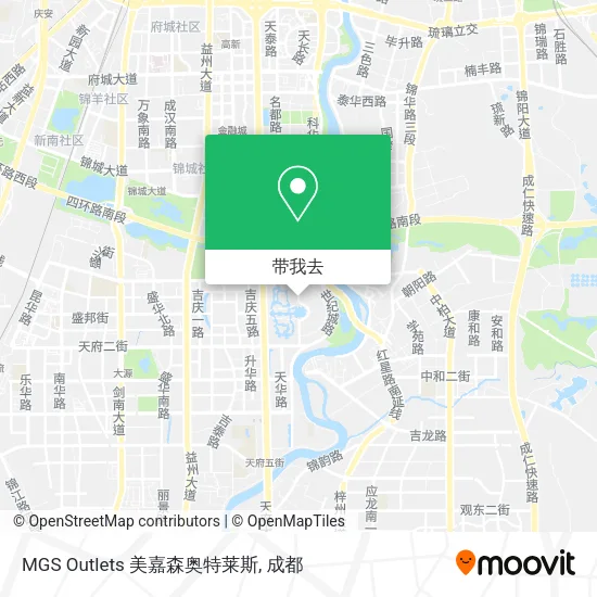 MGS Outlets 美嘉森奥特莱斯地图