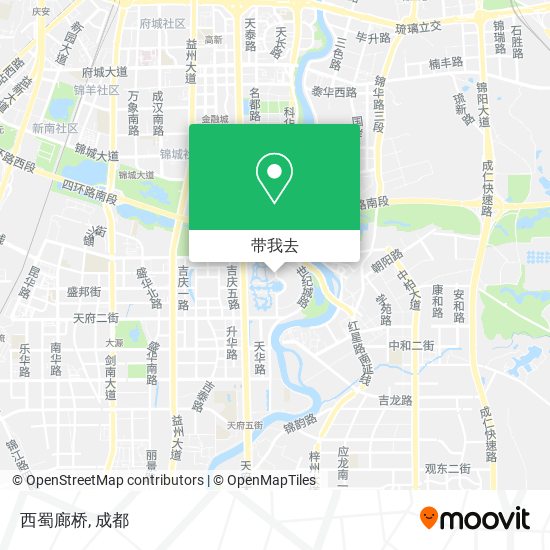 西蜀廊桥地图