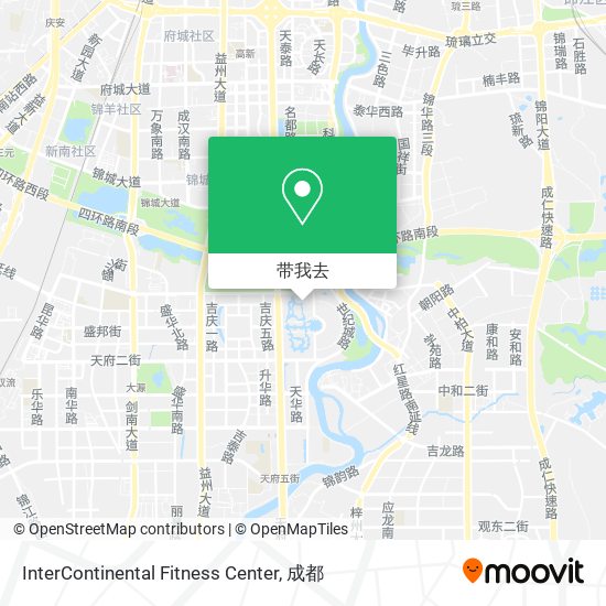 InterContinental Fitness Center地图