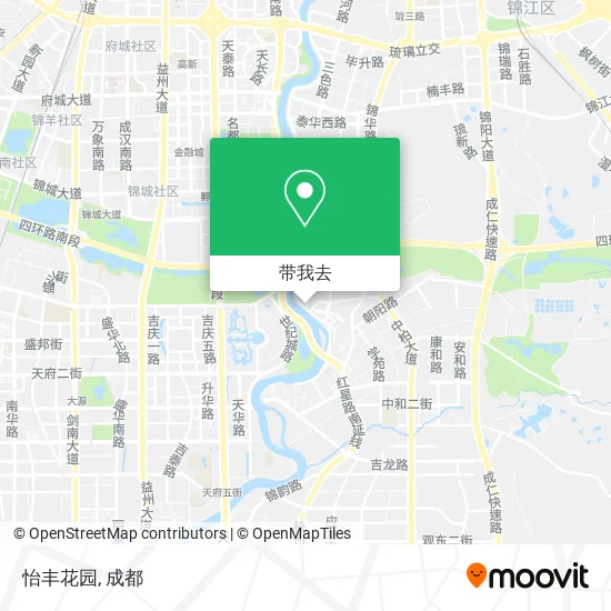怡丰花园地图