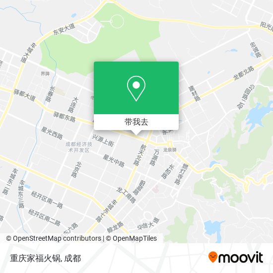 重庆家福火锅地图