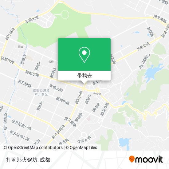 打渔郎火锅坊地图